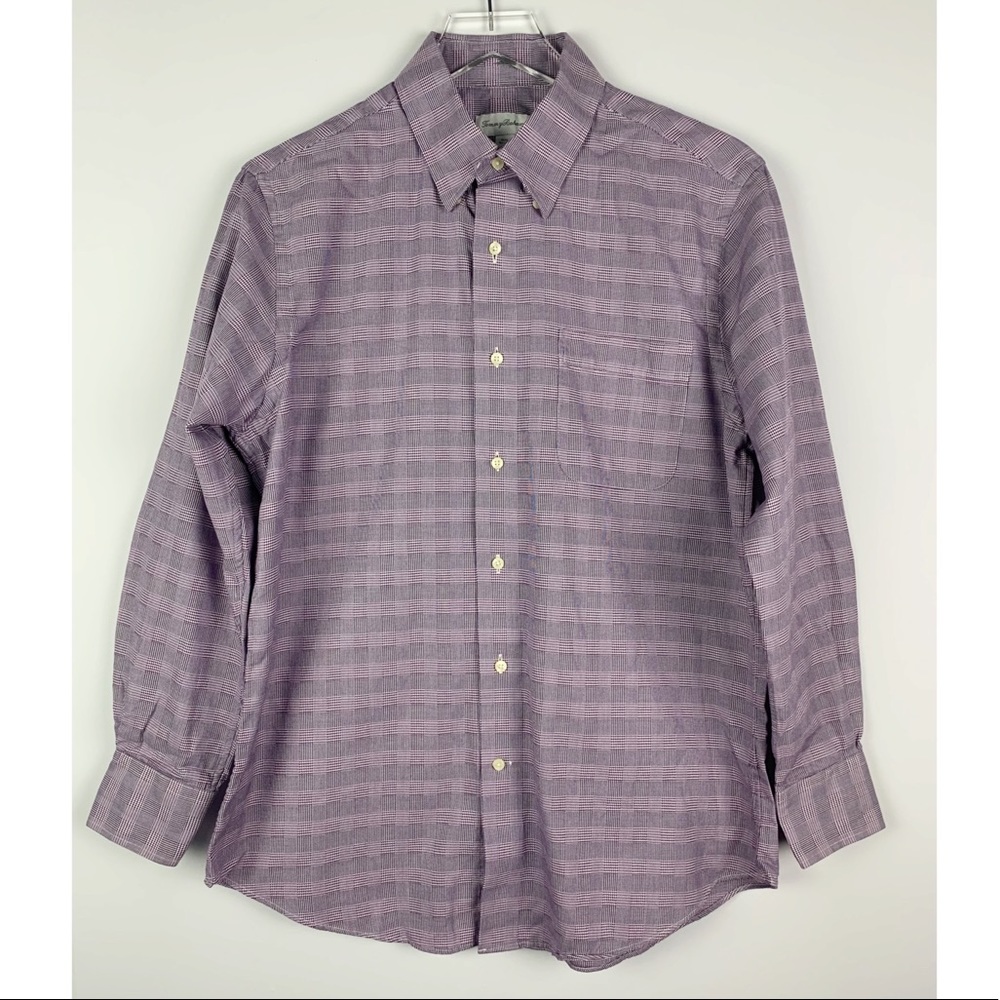 Tommy Bahama Long Sleeve Button Front Shirt 15.5✨
